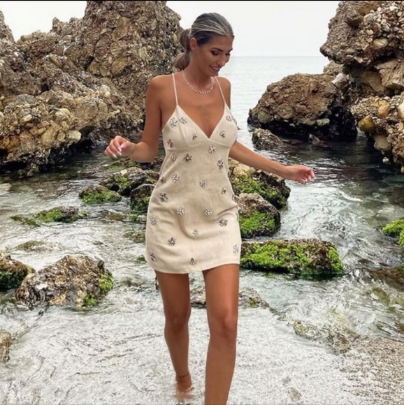 Zara Jewel trim mini dress - Picture 14 of 16